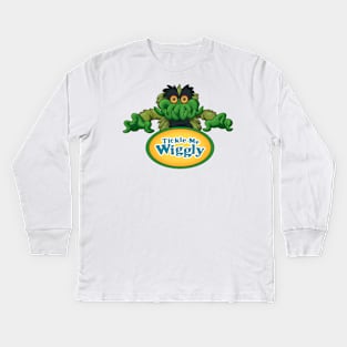 Tickle Me Wiggly Kids Long Sleeve T-Shirt